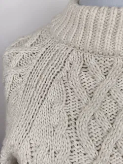 H&M Damen Strickpullover Gr. XS - Bild 3