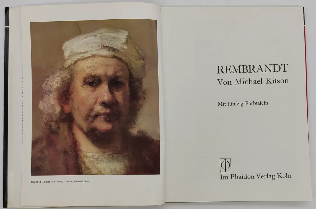 Buch "Rembrandt" von Michael Kitson 1969 – Bild 3