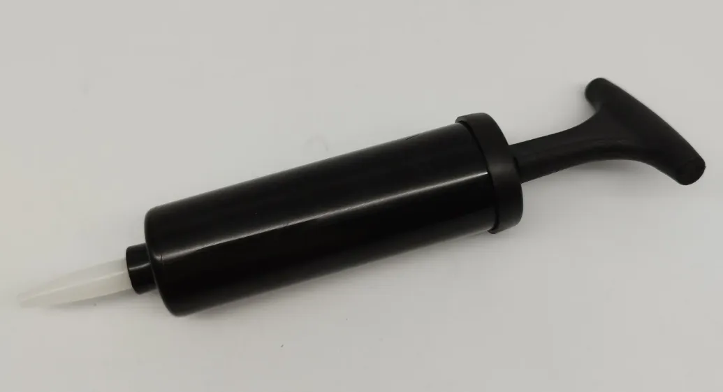 Plastik Luft-Pumpe für Gym-Bälle - Bild 1