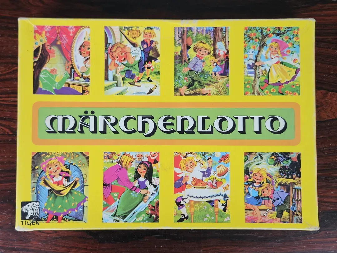 MärchenLotto - Vintage Gesellschaftsspiel - TIGER - Bild 4