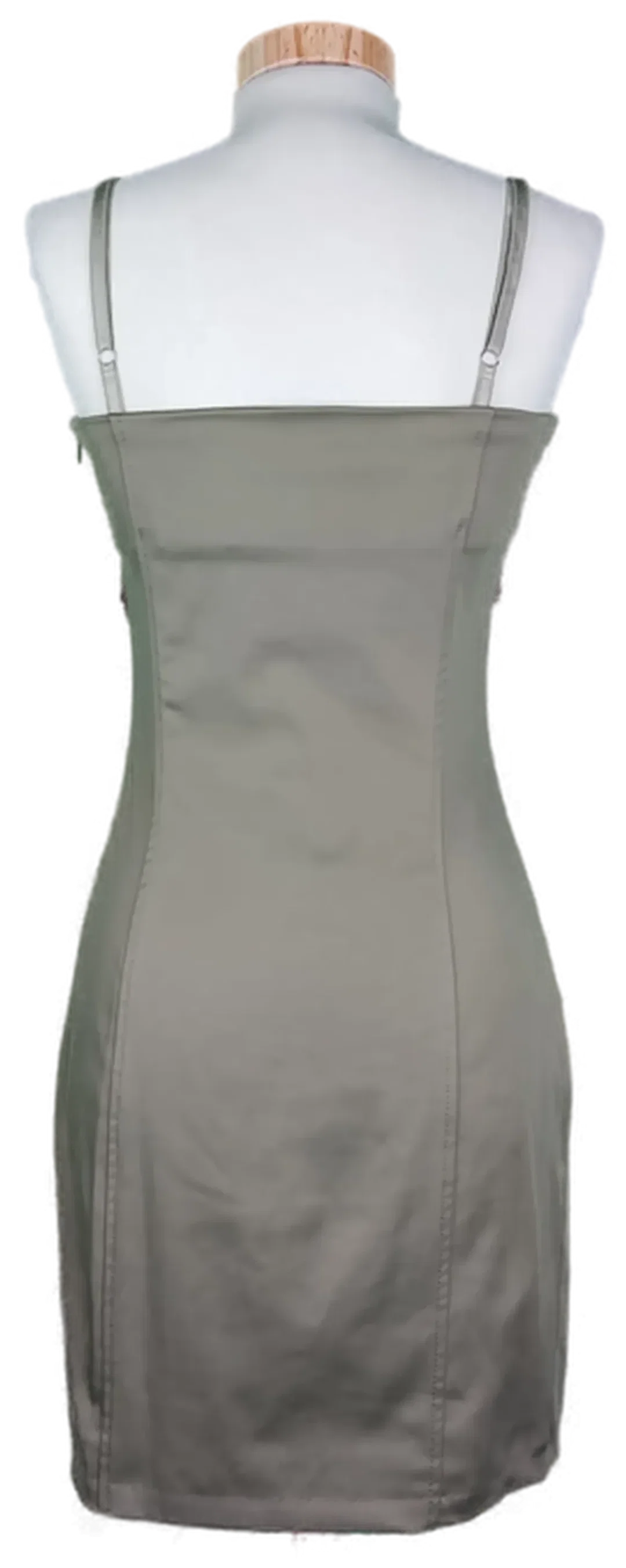 Rinascimento Damen Minikleid khaki - M/38 – Bild 2