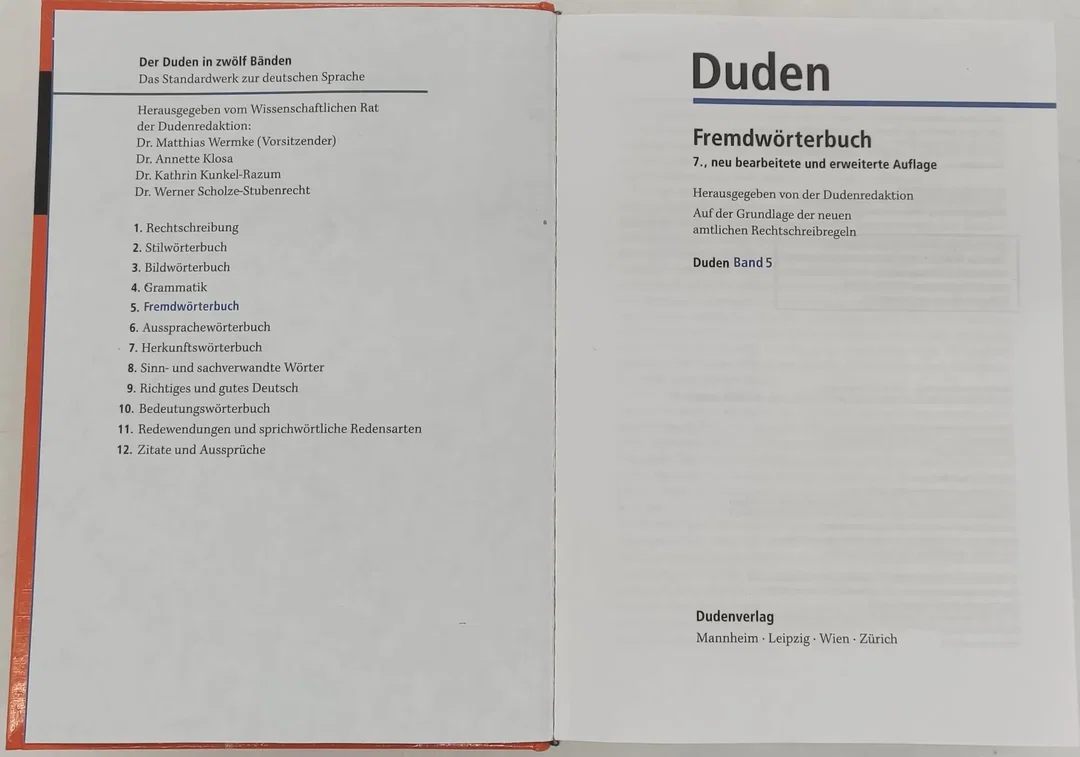 Buch "Duden - Das Fremdwörterbuch 5" – Bild 4
