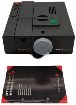 Reflecta Diamator AF Diaprojektor in schwarz mit Beschreibung und Magazin -Agfa System - Bild 7