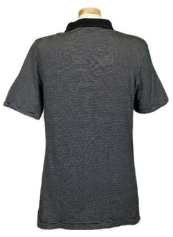 Armani Jeans Herren Poloshirt schwarz/weiß gestreift Gr. EU XL - Bild 2