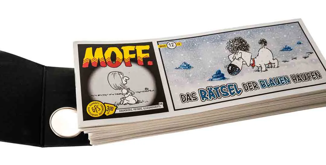 MOFF. Comic-Heft Konvolut 2019 12 Teile vollzählig in Mappe  – Bild 2