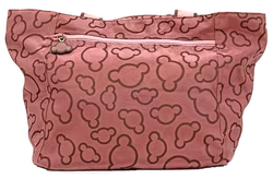 Damenshopper rosa/braun  – Vorschau 3