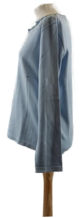Olsen Damen Pullover mit Pailletten  – Bild 2