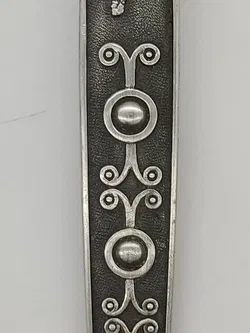 Pewter Haugrud Norway - Vintage Salatbesteck - Bild 4