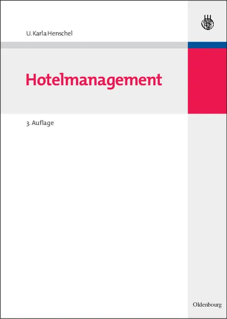 Hotelmanagement - U. Karla Henschel - Bild 1