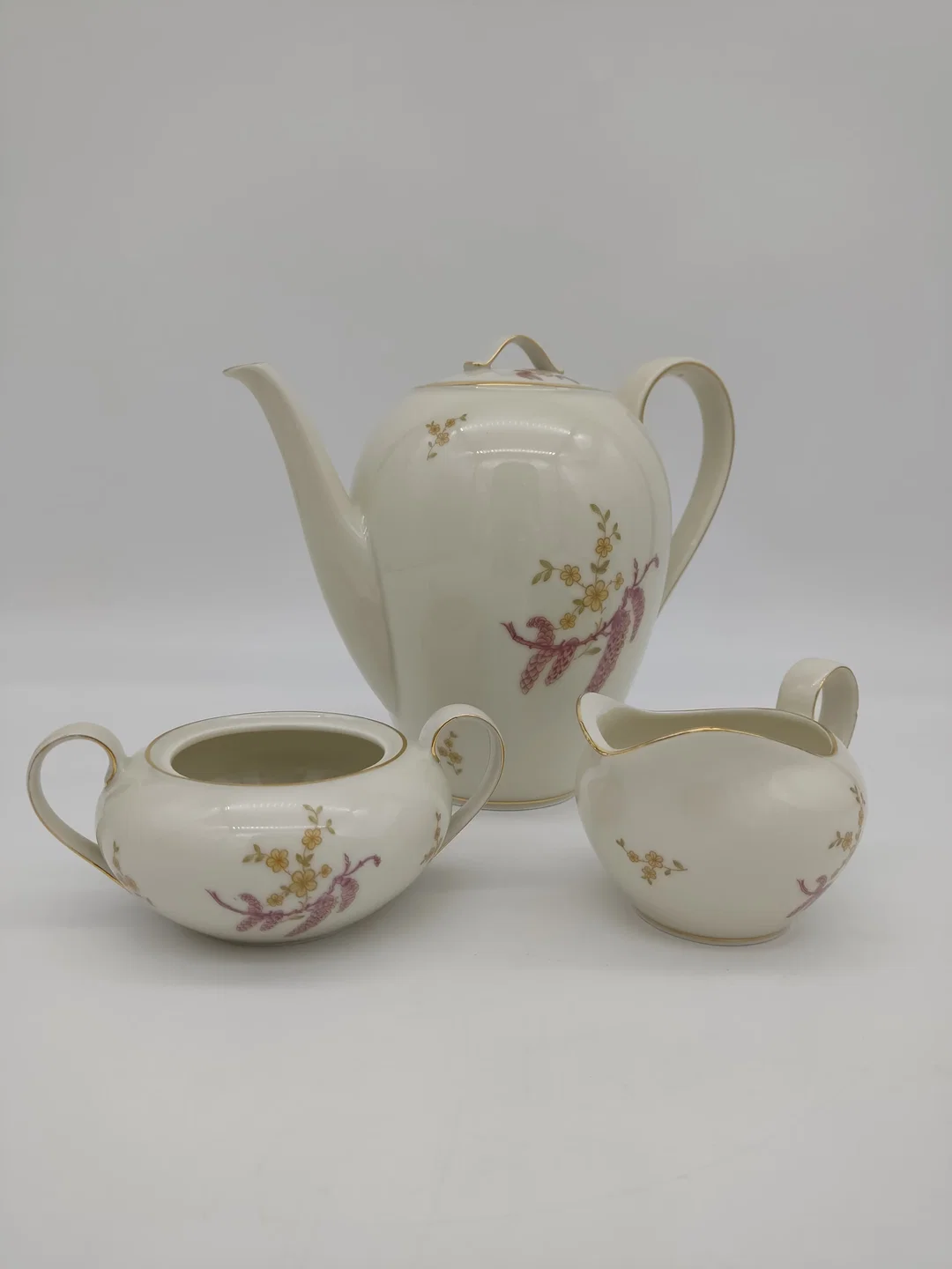 C. M. Hutschenreuther Kaffeekanne, Milchkännchen & Zuckerdose  – Bild 10