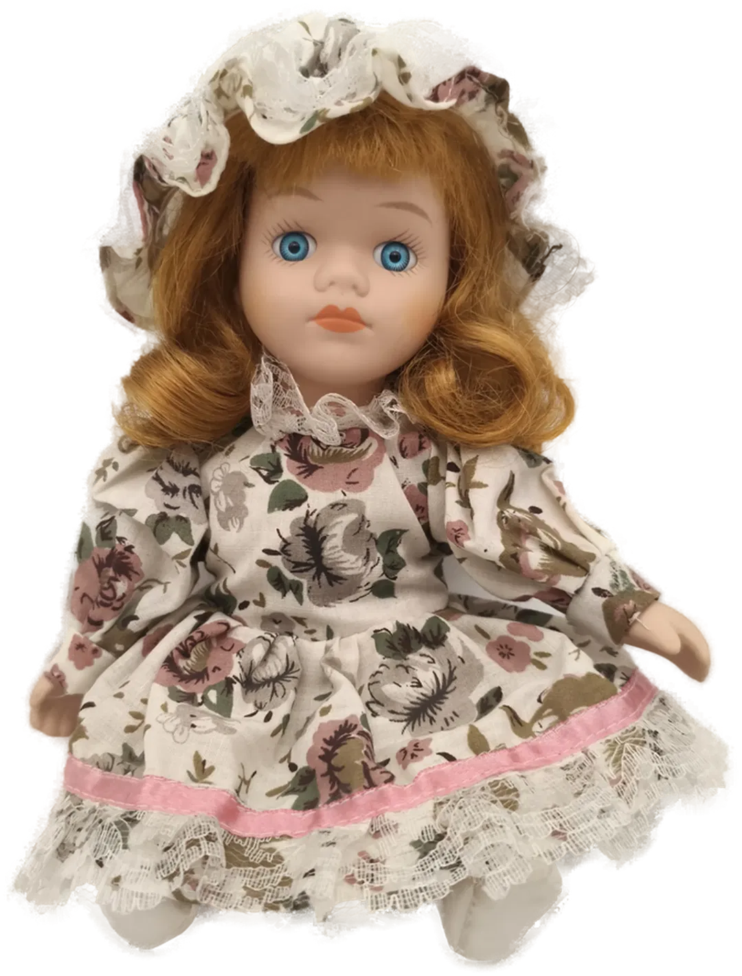 Porzellanpuppe 24cm, Vintage, 80er Jahre - Bild 4