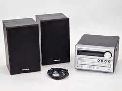 Panasonic SC-PM250B Micro HiFi System (DAB+, Bluetooth, CD, USB) – Schwarz/Silber – Vorschau 3