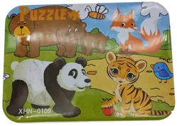 Puzzle bunt in einer Metallbox - Bild 1