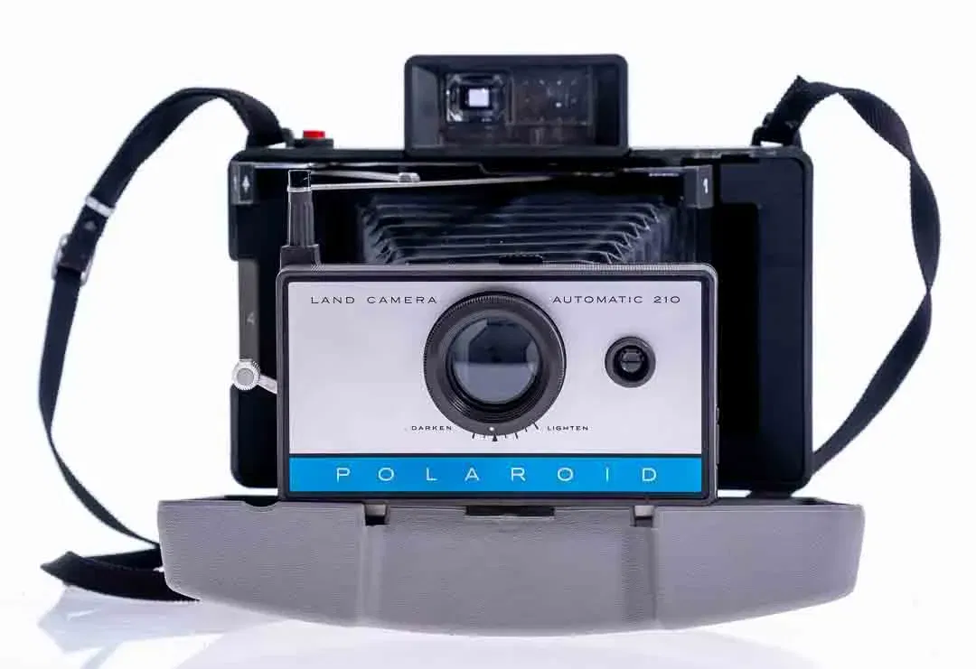 POLAROID 210 Automatic Land Kamera Vintage Sofortbildkamera mit Blitz (Modell 268) - Bild 3
