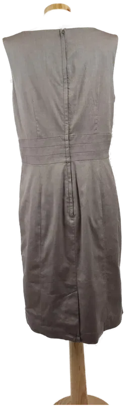 H&M Midikleid braun - 44/XXL - Bild 2