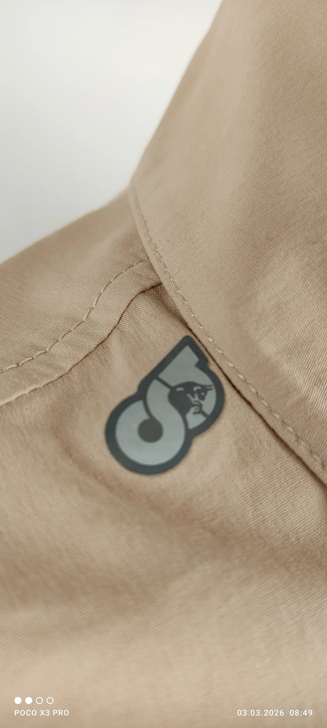AlphaTauri Herrenhemd Beige Gr. S | Ungetragen mit Etikett – Bild 5