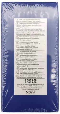 Editions Atlas Volvo Collections: Modellauto Volvo 122S Cabriolet Coune, Maßstab 1:43 (OVP) - Bild 4