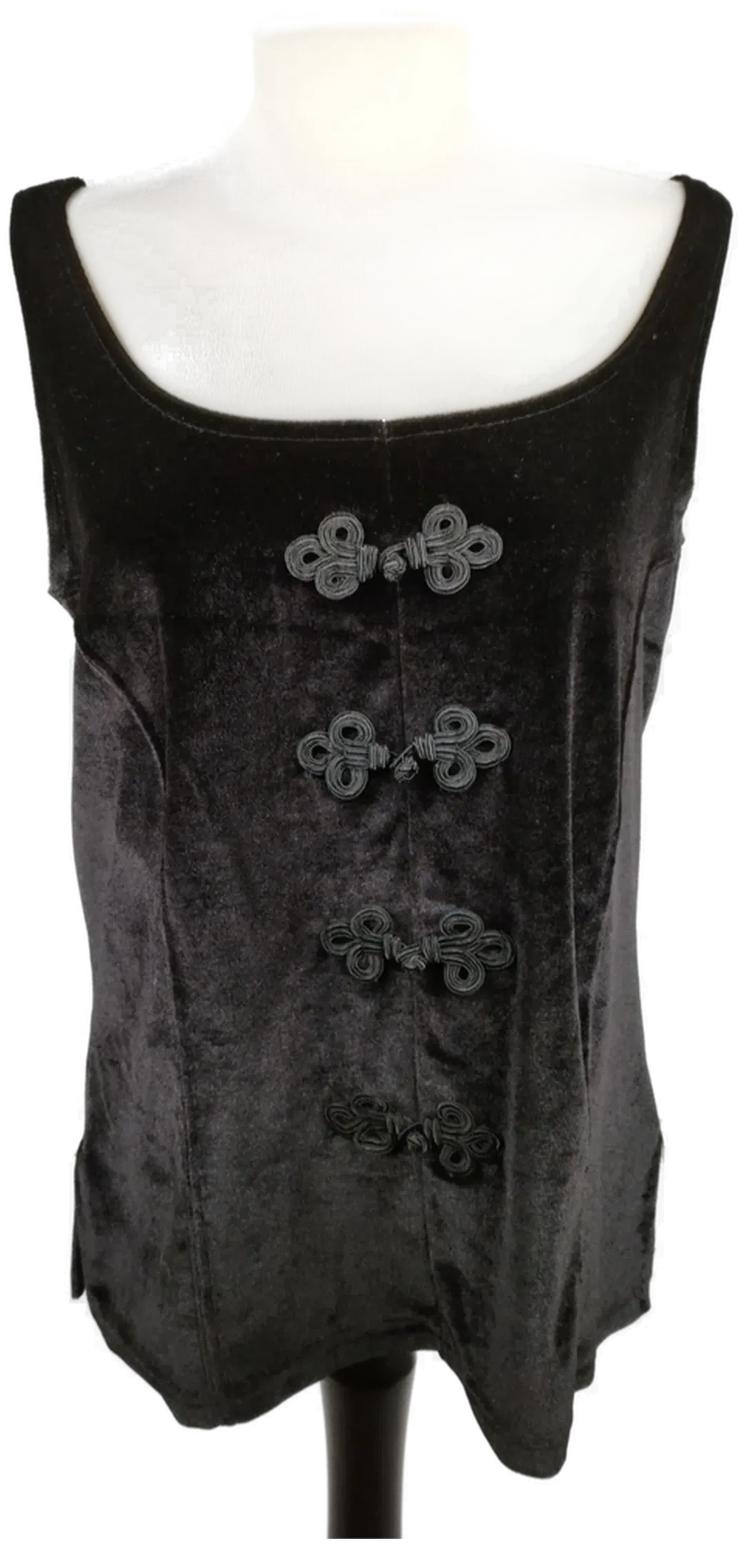 Stylisches Damen-Tanktop im Samt-Look - Bild 1