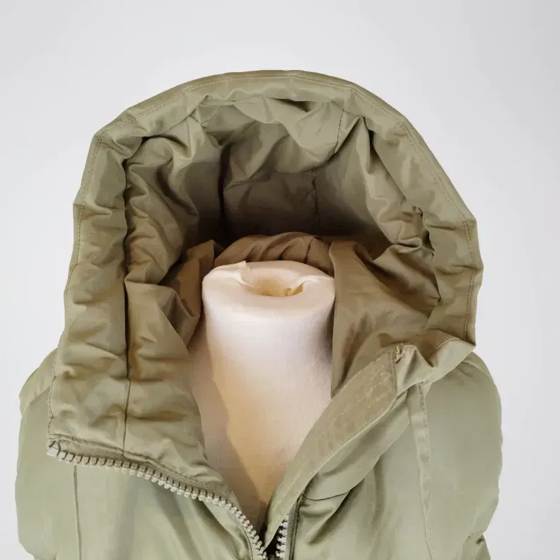 Steppweste H&M Khaki Mit Kapuze S | Ungetragenes Unikat – Bild 4