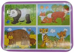 Puzzle bunt in einer Metallbox - Bild 2