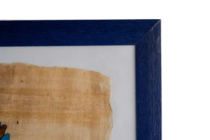 Papyrus Bild Ägypten Ramses II im Streitwagen – Bild 5