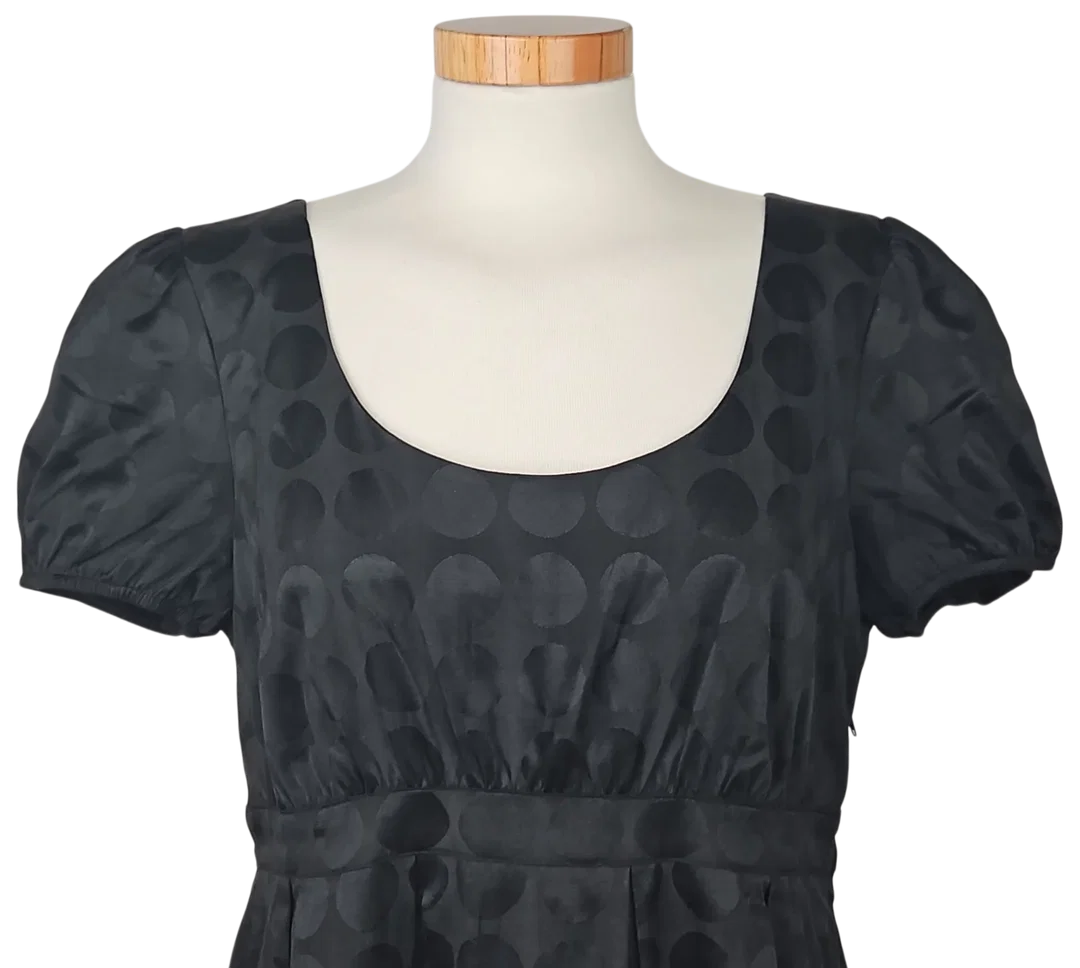 REVIEW Damen Midikleid, schwarz - Gr. L  – Bild 4