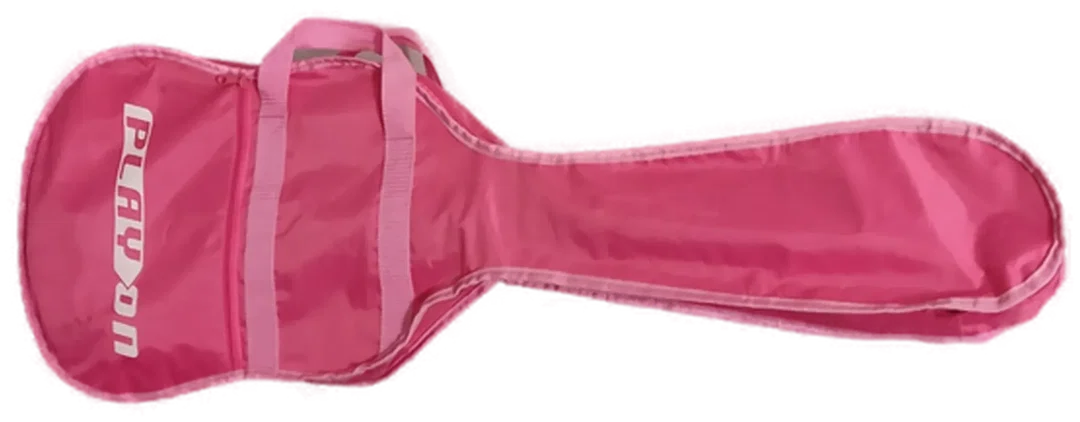 Play on Kinder E-Gitarre Pink Punk mit Tasche  – Bild 2