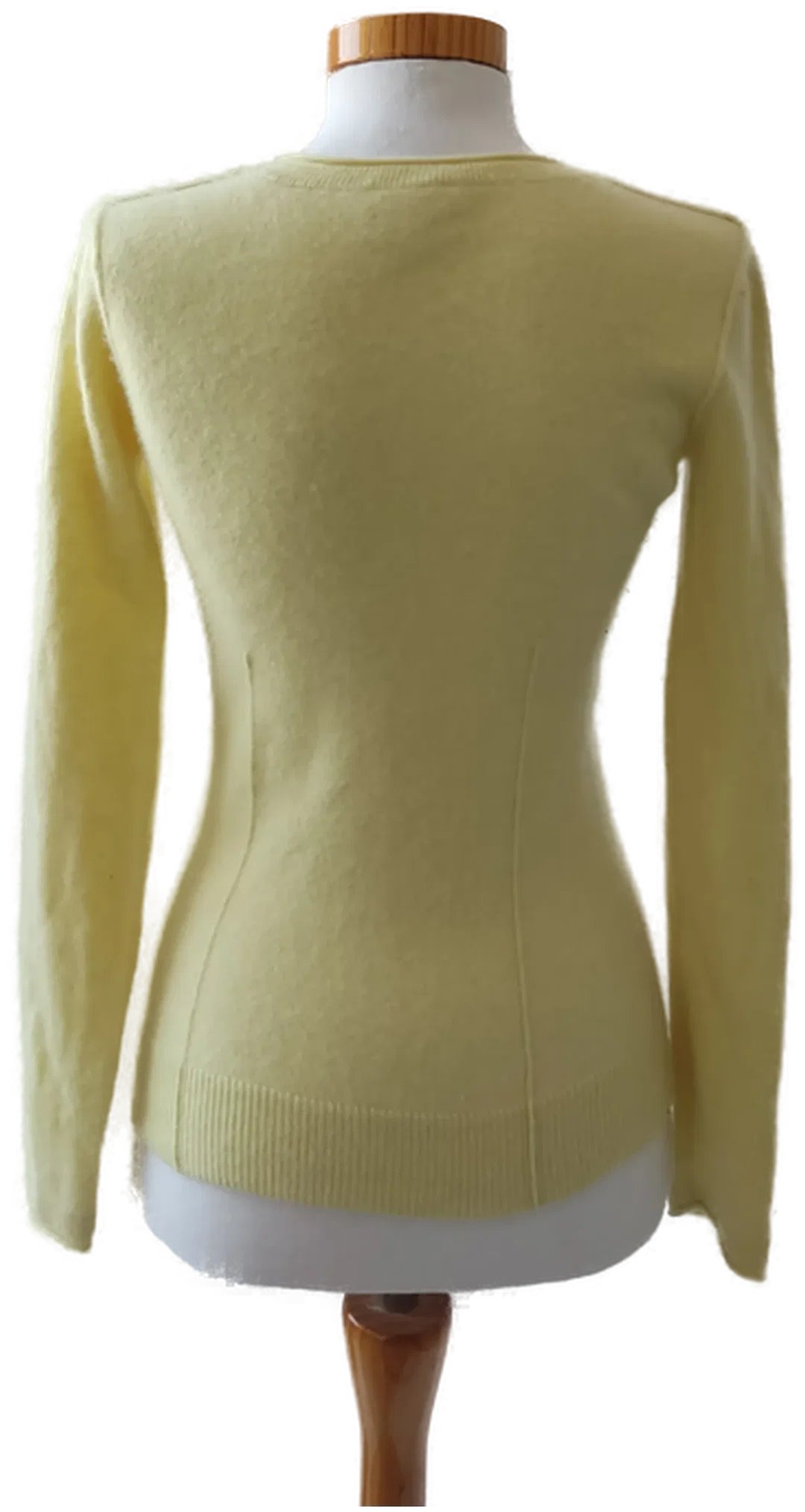 Damenpullover, pastellgelb - Gr. 34 – Bild 3