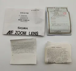 SIGMA Corp. Objektive mit Originalverpackung - neuwertig! - Bild 5