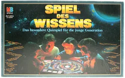 „Spiel des Wissens – MB Spiele, ab 10 Jahren, Komplett mit Spielfeld, Karten und Figuren (Vintage, ca. 1980er)“ - Bild 2
