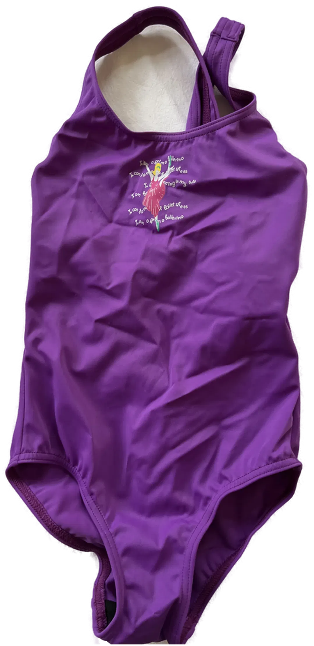 FASHY Mädchen Badeanzug Gr. 116 lila - Neu mit Etikett - Bild 1
