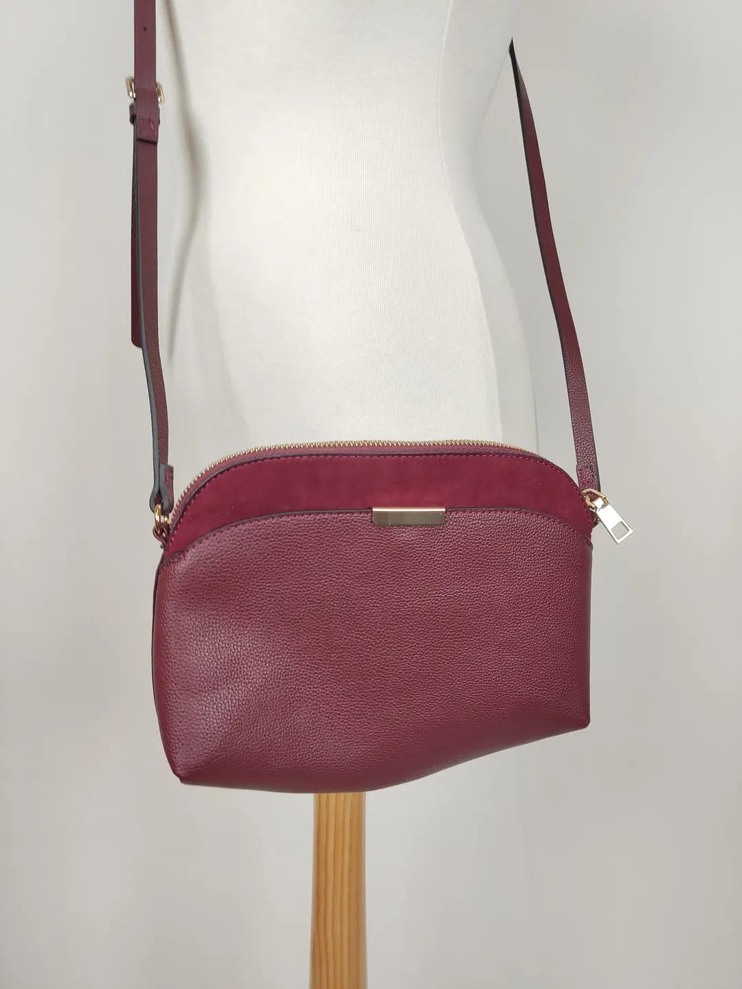 Damen Handtasche bordeaux-rot - Bild 4