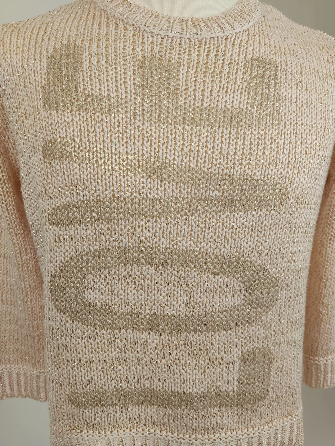 Benetton Kinder Pullover rosa Gr.110(XS) – Bild 4