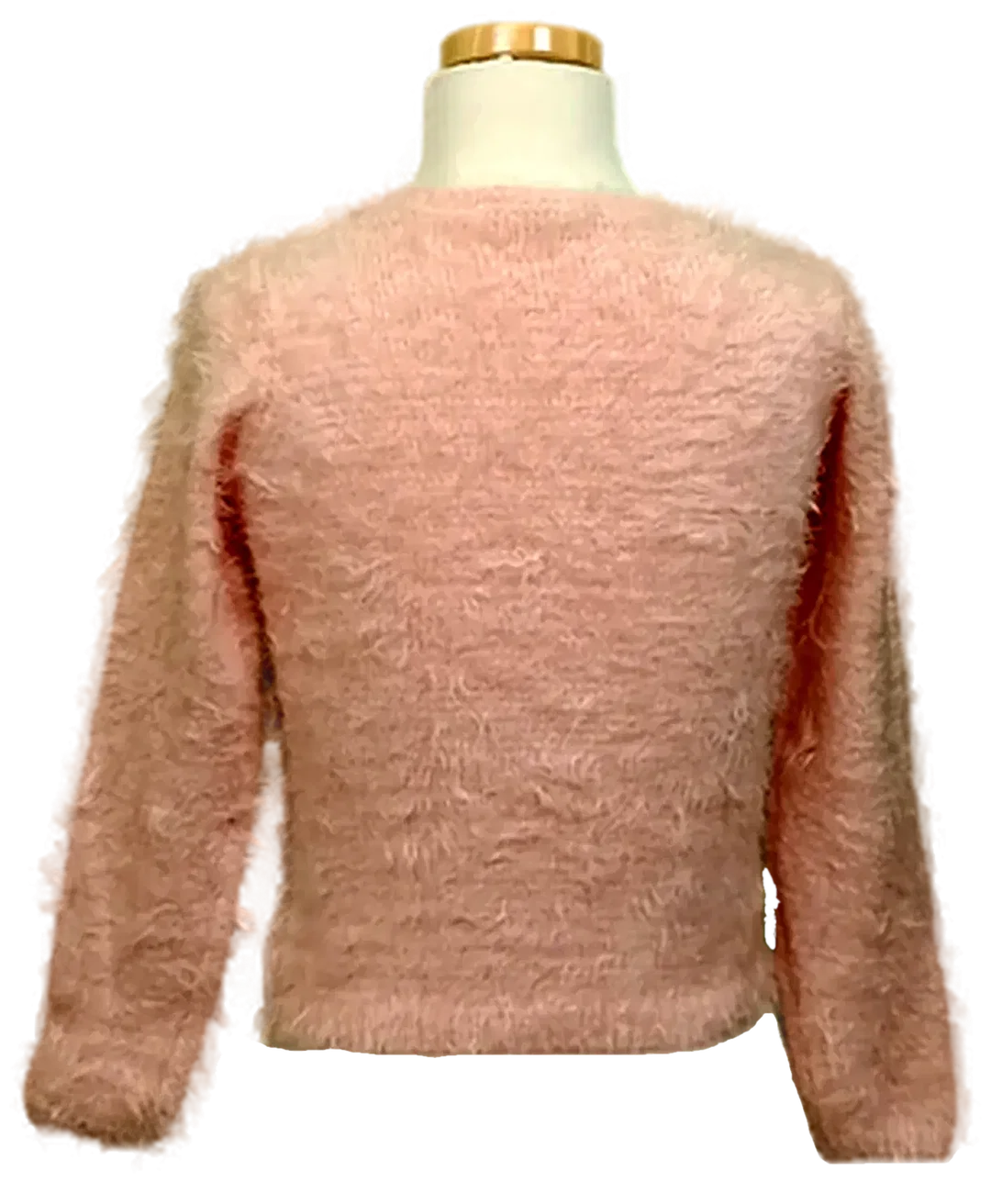 Lupilu Kinder Weihnachtspullover pink gemustert Gr. 110/116 – Bild 2
