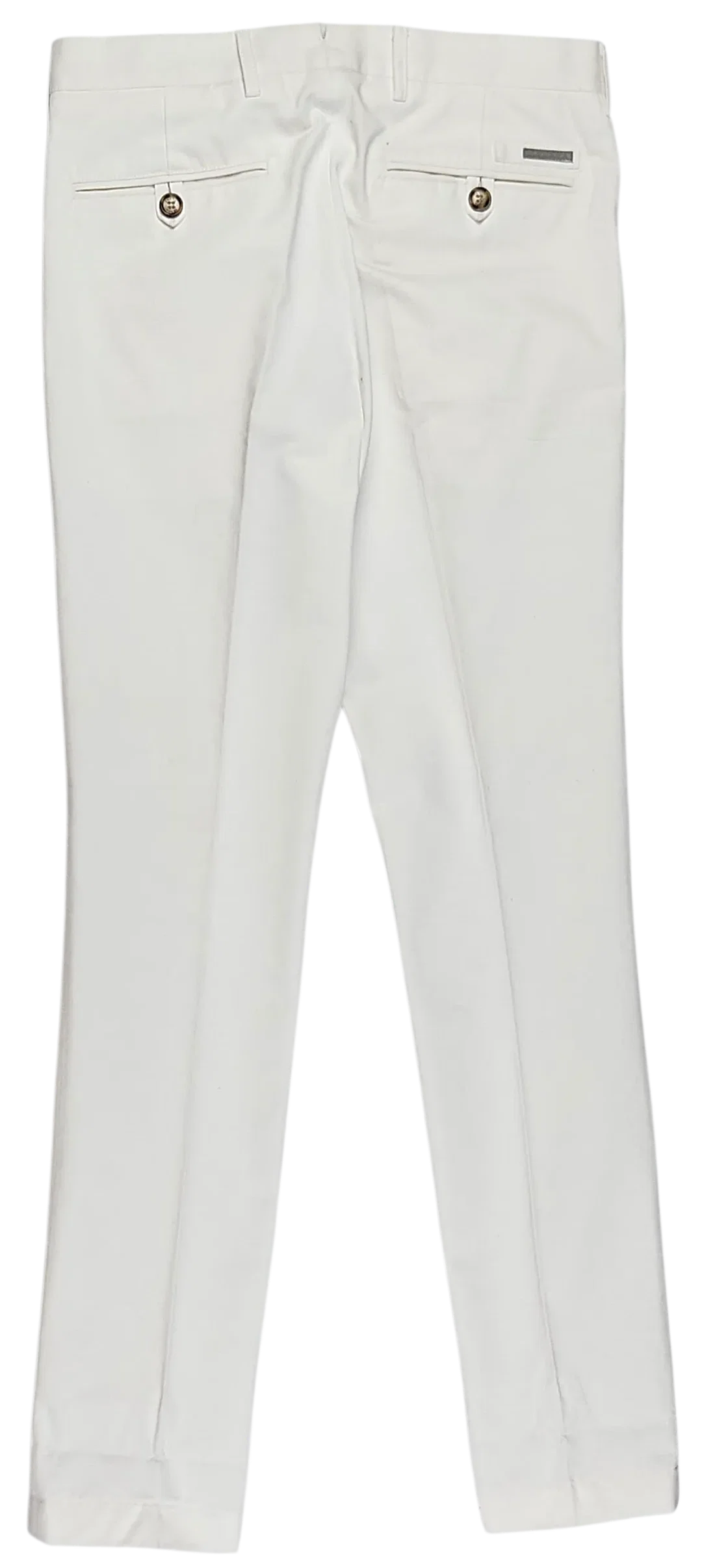PRADA Herren Chino Hose, weiß - Gr. 46 – Bild 2