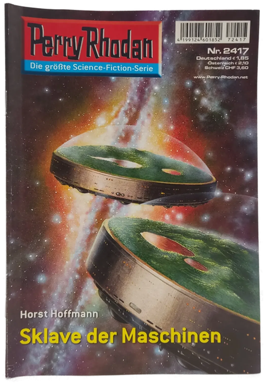 Romanheft Perry Rhodan Sklave der Maschinen Erstauflage Nr. 2417 - Bild 2