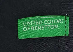 United Colors of Benetton Kindershirt schwarz Gr. L/G - Bild 3