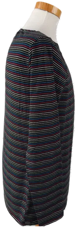 Primark Damen Langarmshirt schwarz bunt gestreift - GR. 46/48 - Bild 2