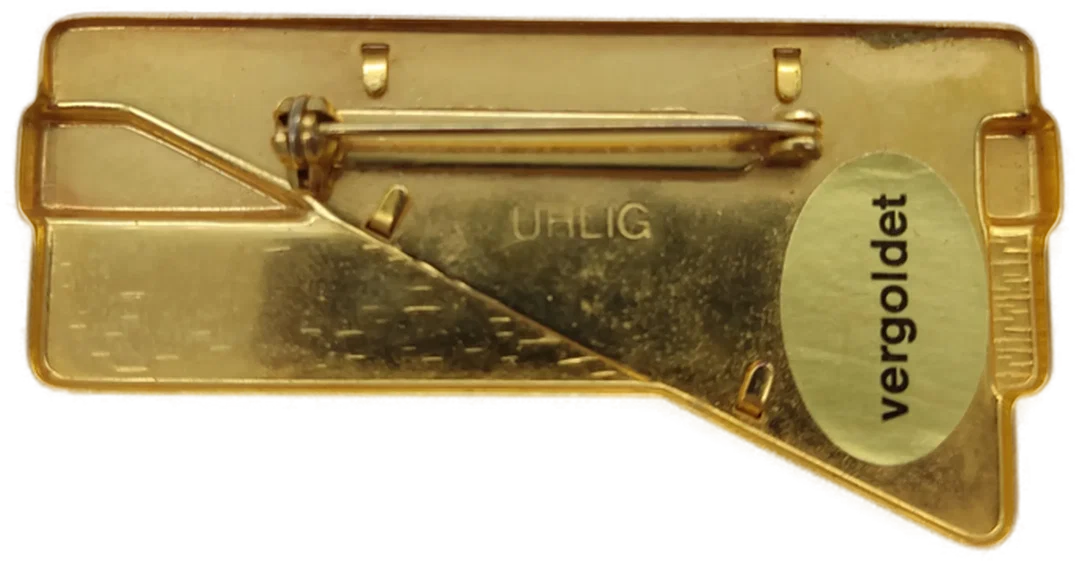 UHLIG Brosche vergoldet – Bild 2