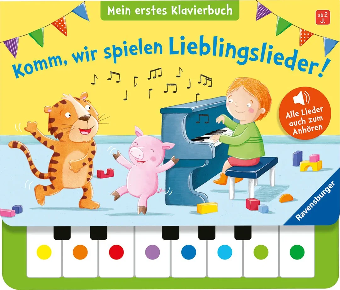 Komm, wir spielen Lieblingslieder! Mein erstes Klavierbuch – Bild 1