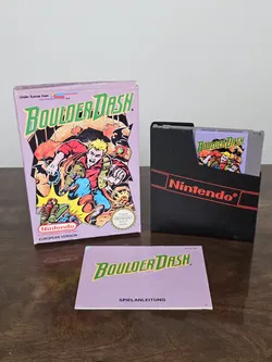 Nintendo BOULDER DASH - NES-P-XB - FIRST STAR SOFTWARE INC - Bild 1