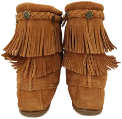 Minnetonka Damen Stiefeletten, braun - Gr. EU 36 - Bild 5