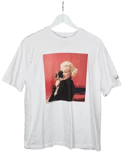 ZARA Herren T-Shirt, weiß - Größe L - Bild 1