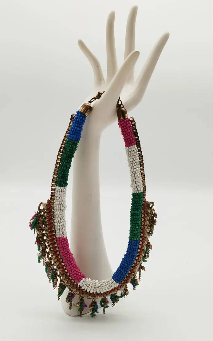 Bunte Mode-Halskette kurz - ca. 40cm - Bild 4