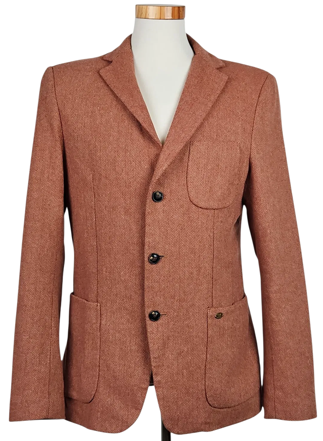 SCOTCH & SODA Herren Wollsakko, rot - Gr. L  - Bild 4