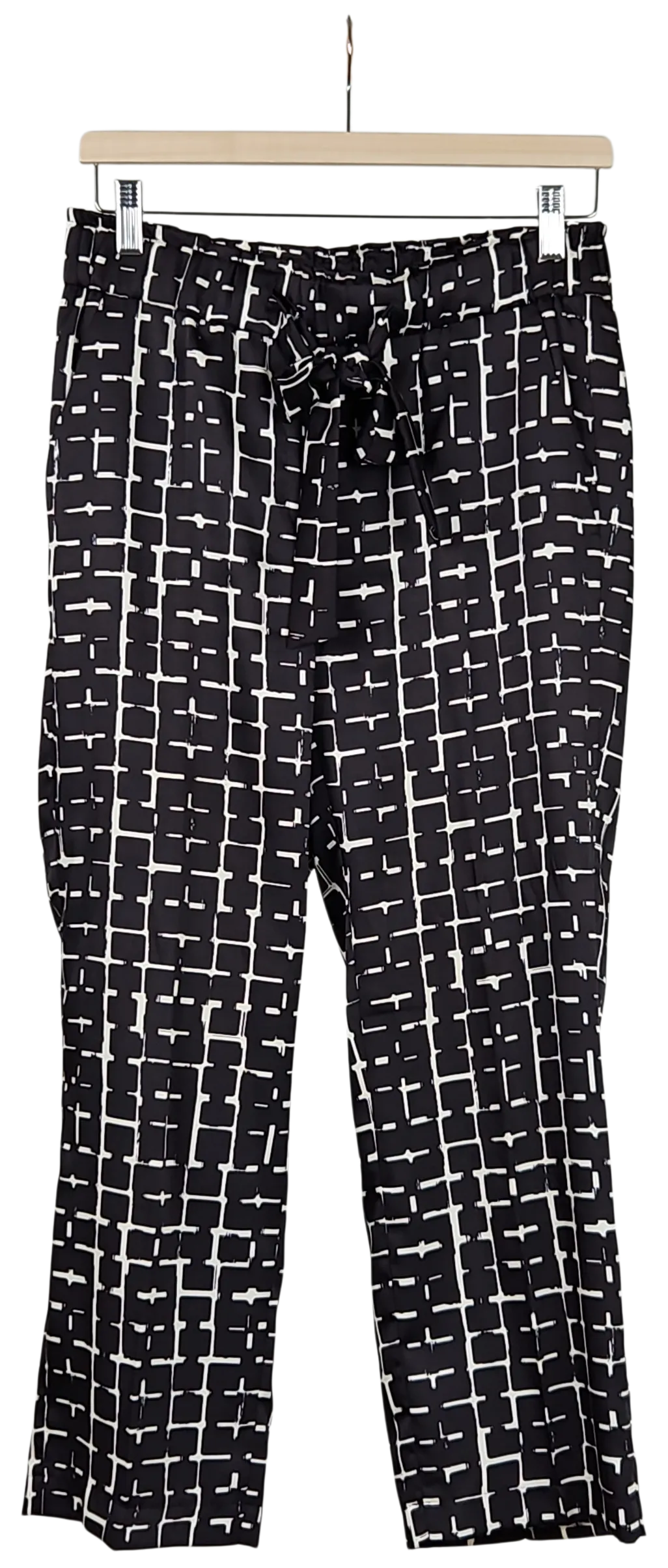 Cambio Damen Hose, schwarz/weiß - Gr. D 38 – Bild 1