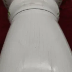 Bemalter Blumenständer Keramik - ca. 50cm hoch / VINTAGE - Bild 2