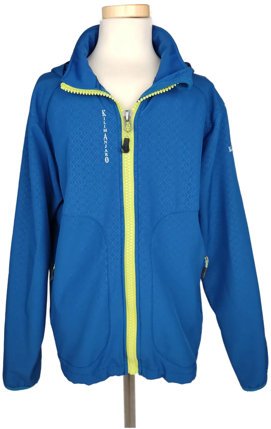 Kilimanjaro Jungen Outdoorjacke Piemont blau - 164 - Bild 4