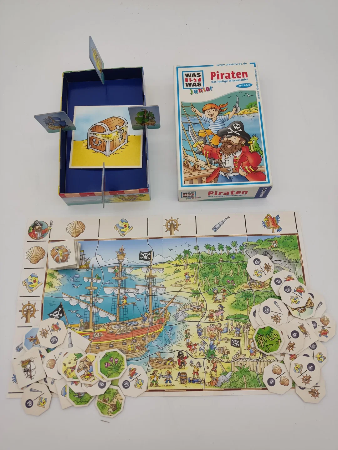 Wissenspiel Kosmos Piraten (ab 5 Jahren) | Piraten-Abenteuer – Bild 4