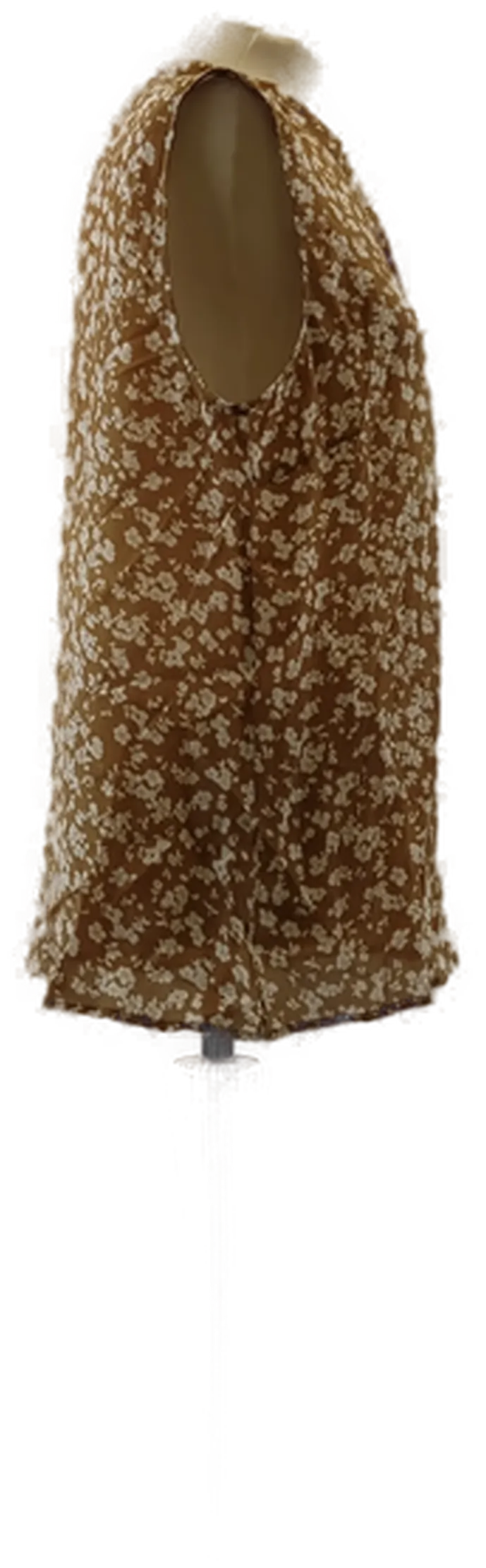  Ärmellose Seidenbluse  – Bild 4